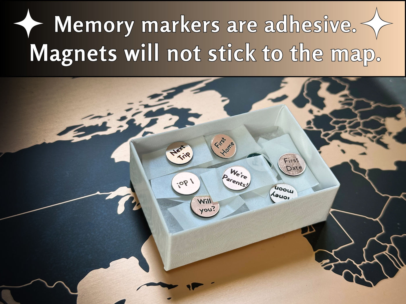 Iron Map with Custom Milestone Memory Markers