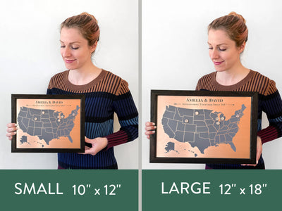 Adventuring Together- 7 Year Copper Map
