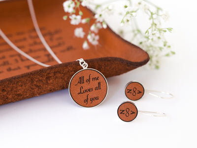 Personalized Leather Jewelry