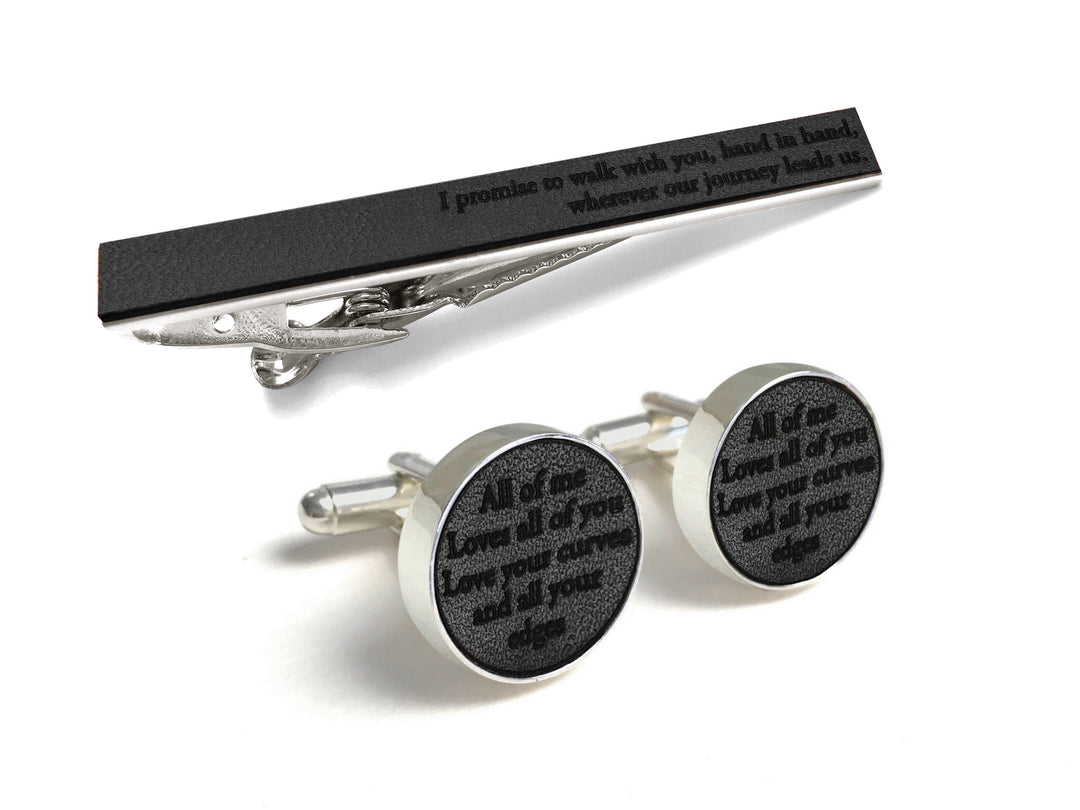 Marry Me custom 2024 date and time cufflinks - Keepsake gift for your wedding day